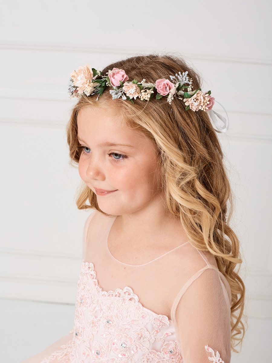 First-Communion-Floral-Crown-Headpiece